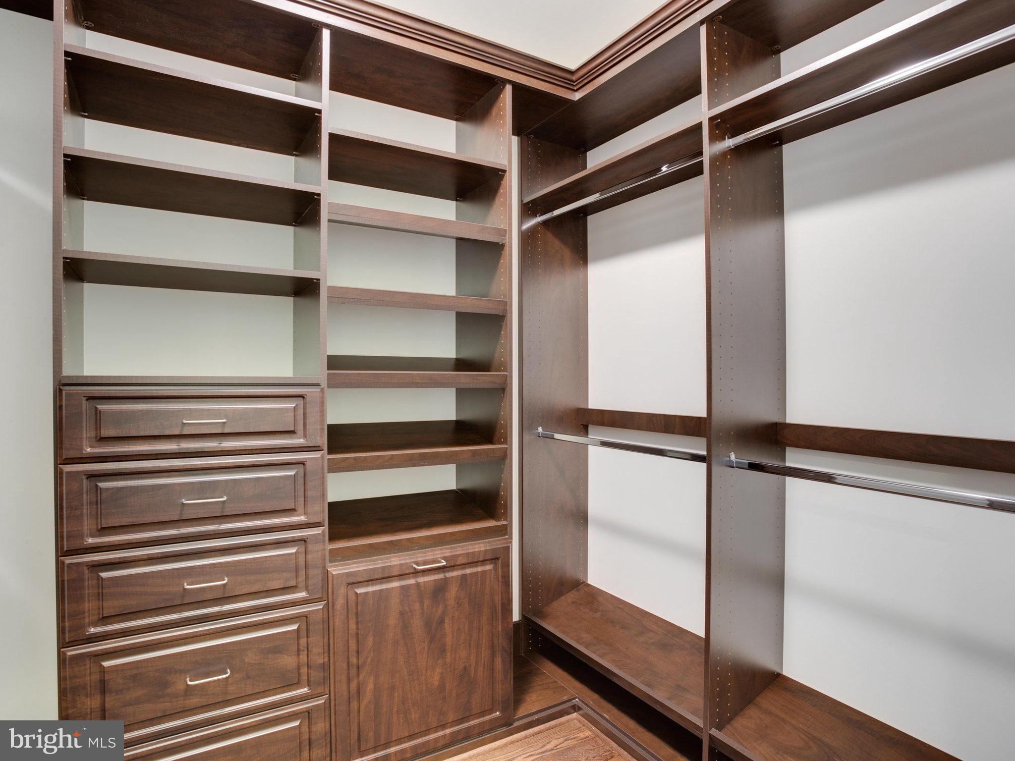 926 Douglass Drive McLean, VA 22101 - Photo 20 of 29 a view of walk in closet with empty racks