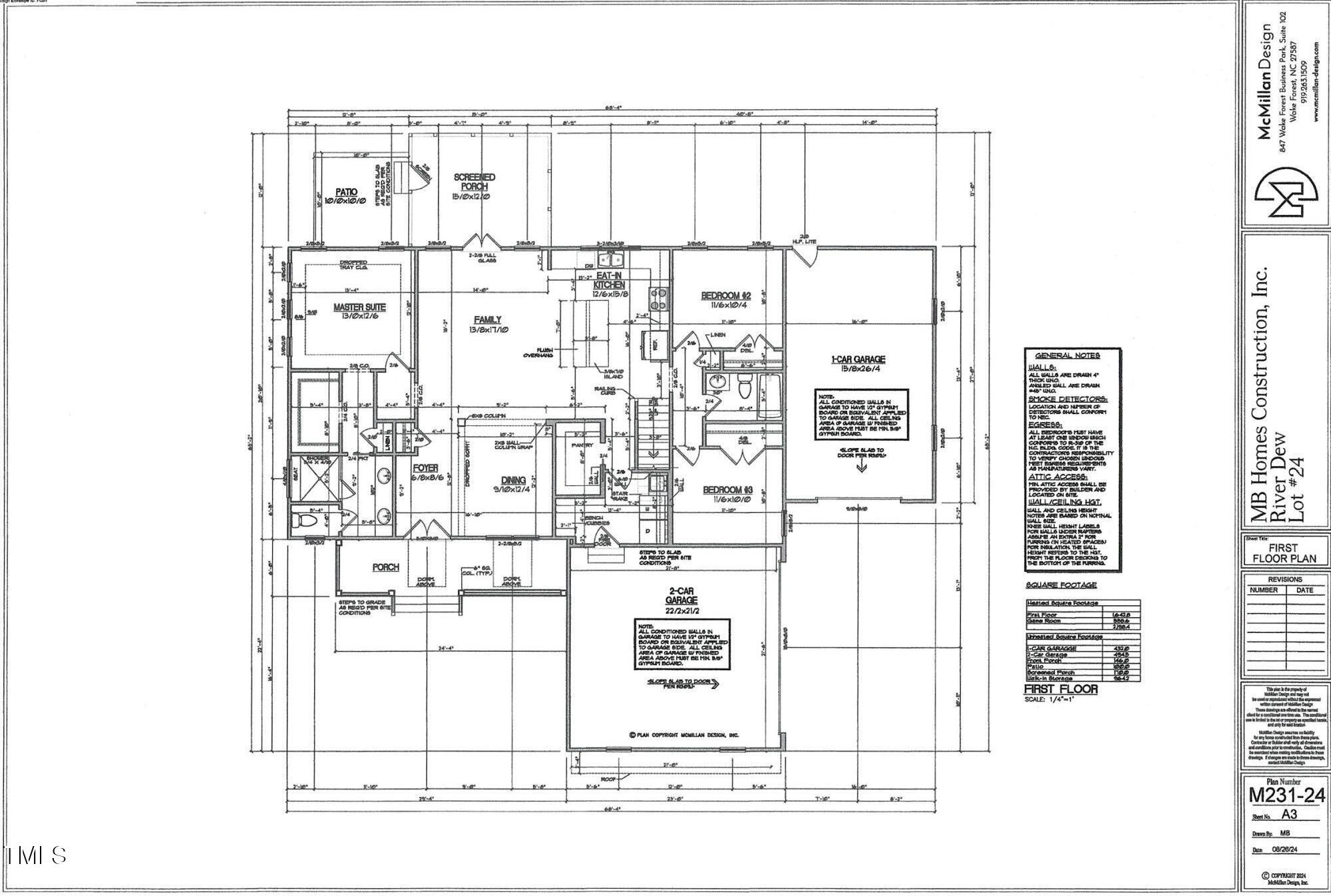 5601 River Buck Rd Spring Spring Hope, NC 27882 - Photo 3 of 4 Lot 24 RD 1st Flr