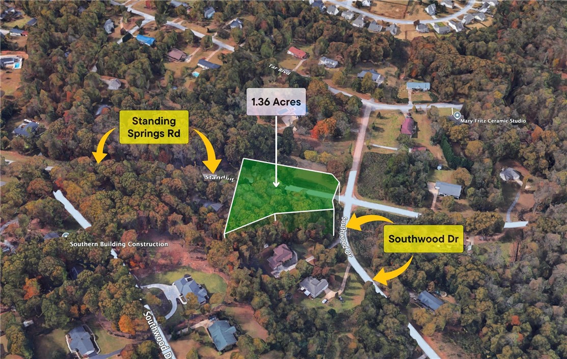 0 Standing Springs Road Greenville, SC 29605 - Photo 20 of 25 This expansive lot offers ample space for building your dream residence amidst natural surroundings.