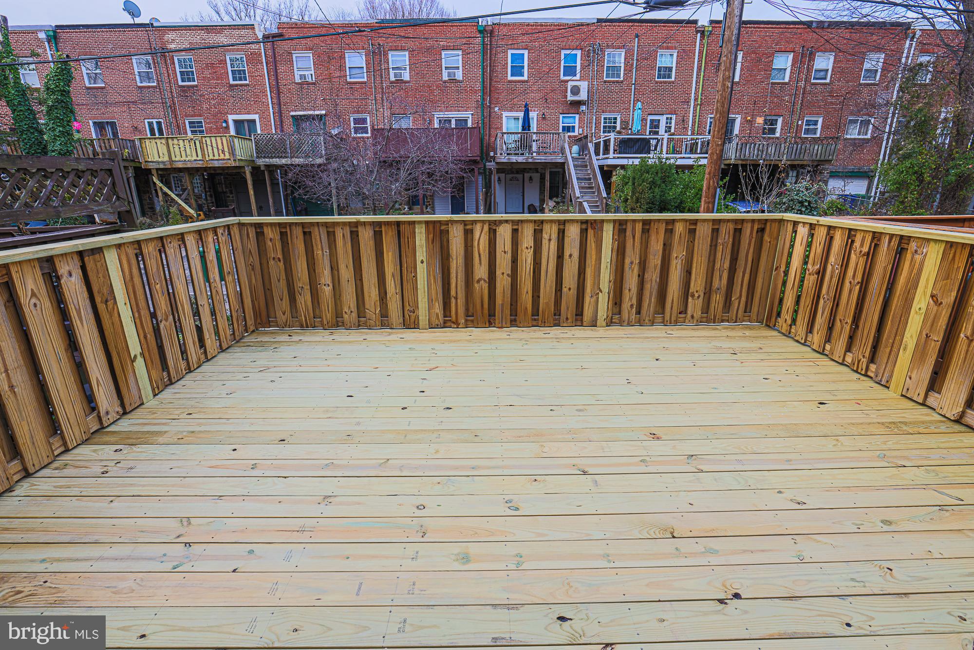 3716 Rexmere Road Baltimore, MD 21218 - Photo 54 of 54 Large back deck