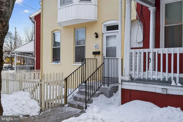 a view of a house with a balcony