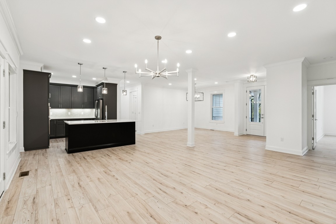 6461 Highway 48 North Cumberland Furnace, TN 37051 - Photo 7 of 25 a large room with a sink and a refrigerator