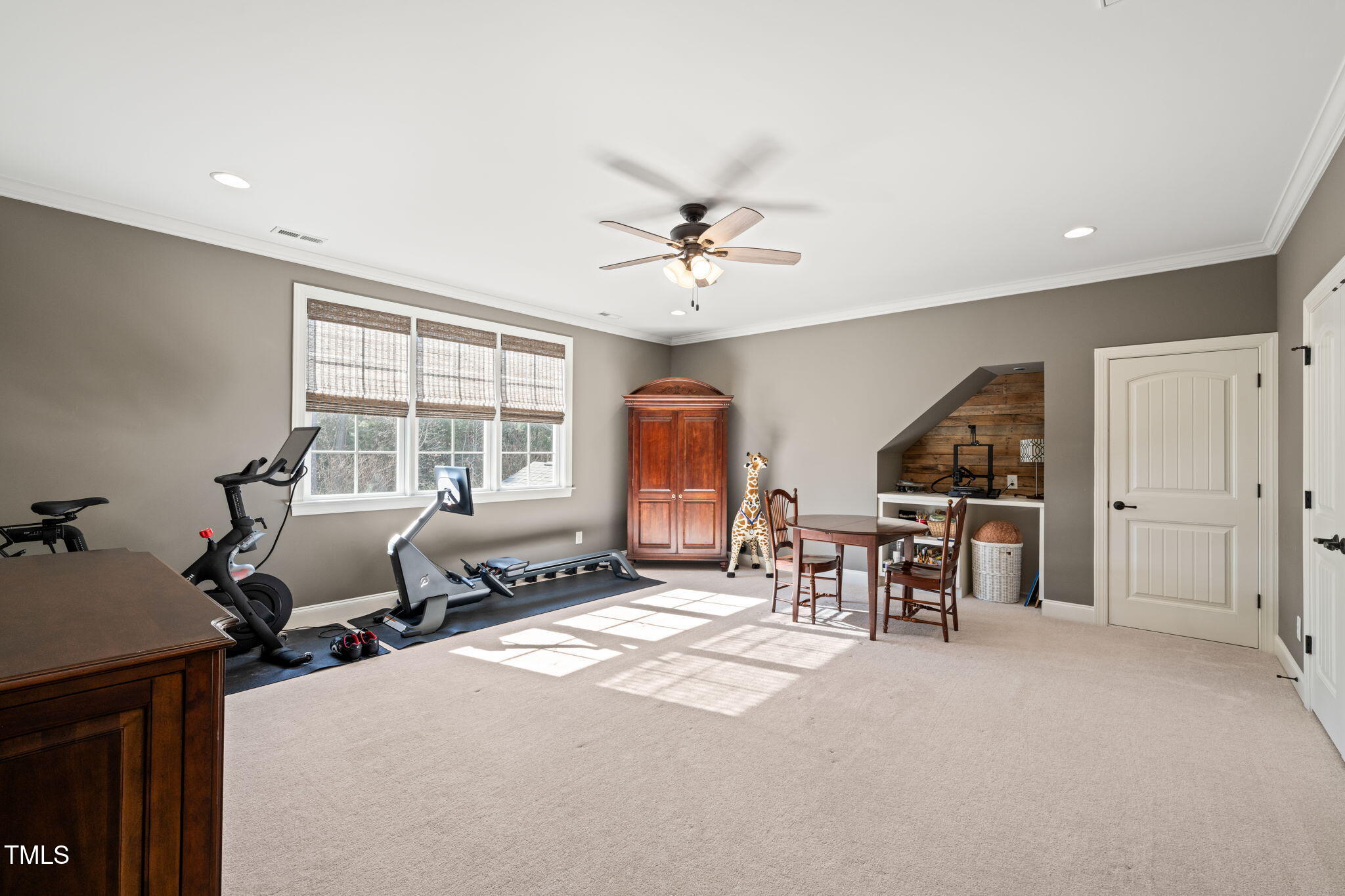 1301 Mackinaw Drive Wake Forest, NC 27587 - Photo 45 of 55 a bedroom with furniture and a window
