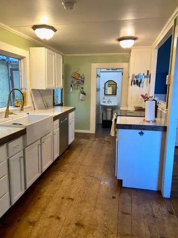 a front view of a house with balcony