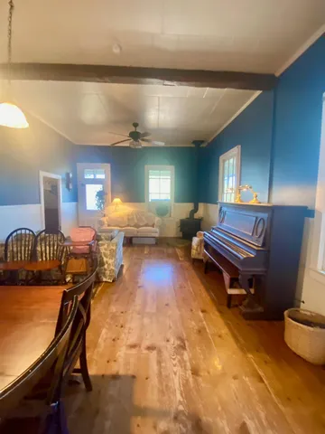 a bathroom with a bathtub and a sink