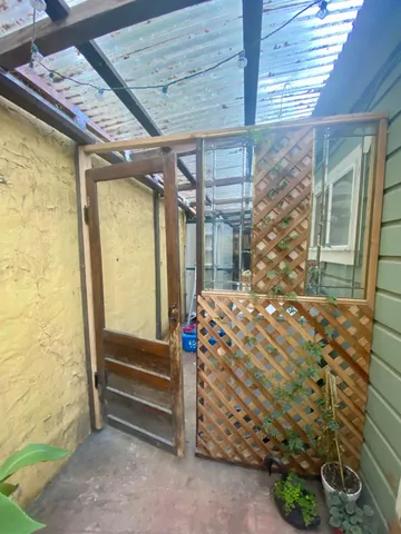 a very nice looking room with a large window