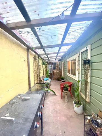 a room with storage and utility