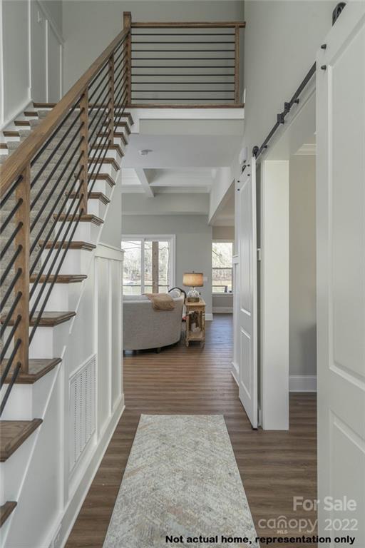 L47 Kiser Island Road Terrell, NC 28682 - Photo 8 of 48 a view of a hallway view with staircase