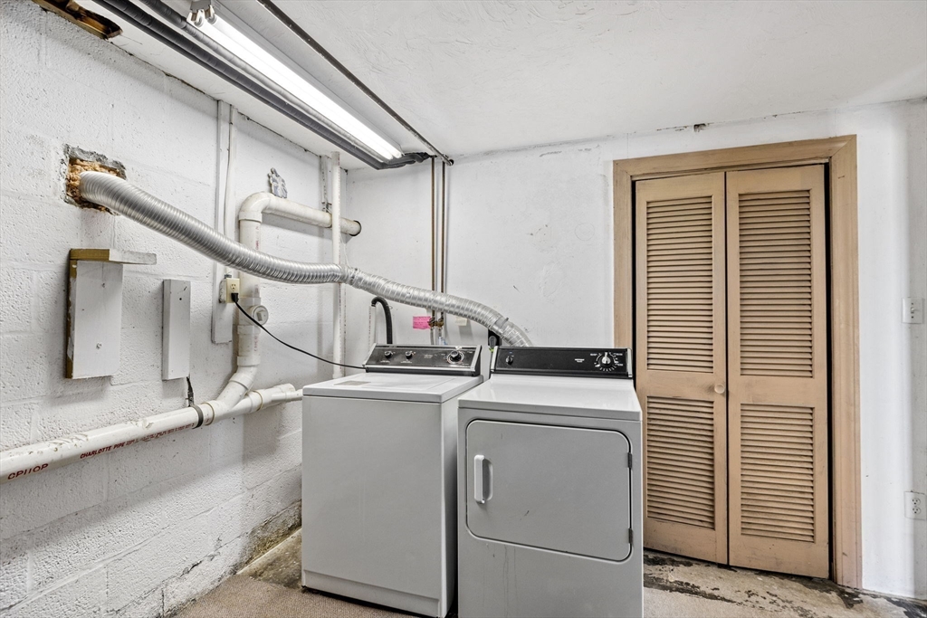 5 Silver Road Scituate, MA 02050 - Photo 23 of 30 a utility room with dryer and washer