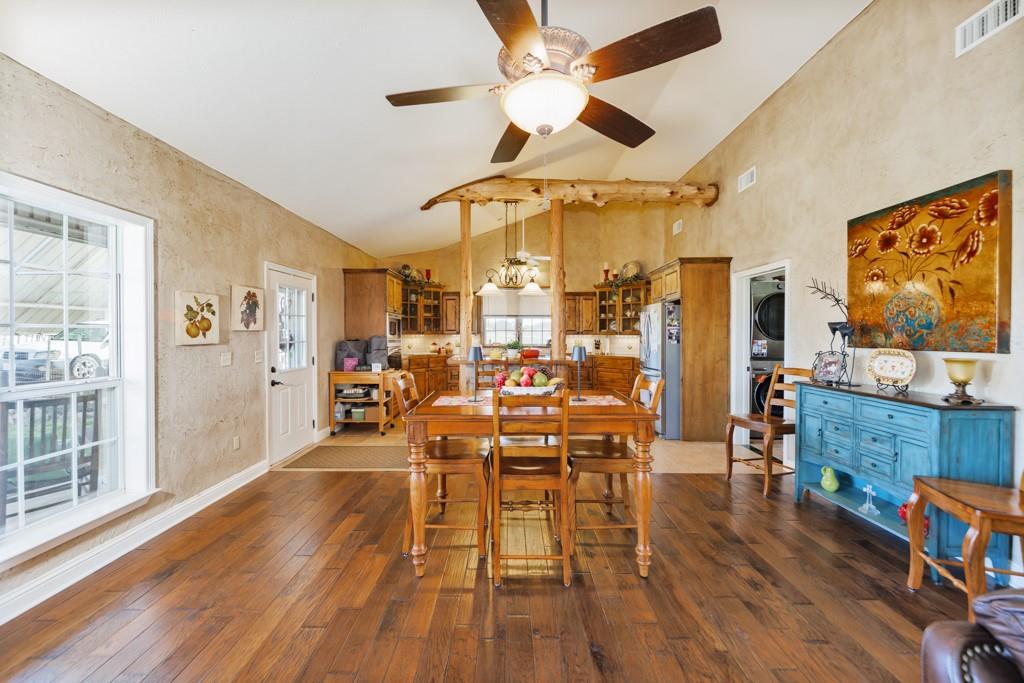 4460 Hildreth Pool Road Bowie, TX 76230 - Photo 9 of 40 a living room with furniture and wooden floor