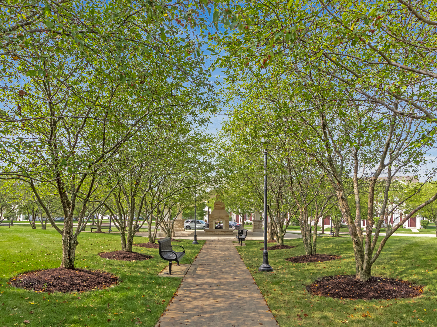 2262 Georgetown Circle Aurora, IL 60503 - Photo 25 of 25 a park with large trees