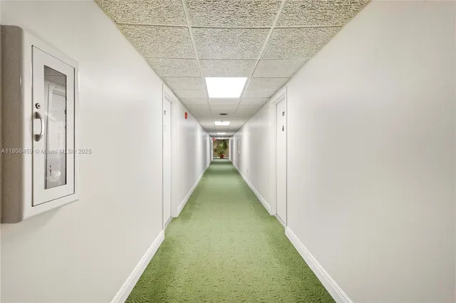 a view of empty room