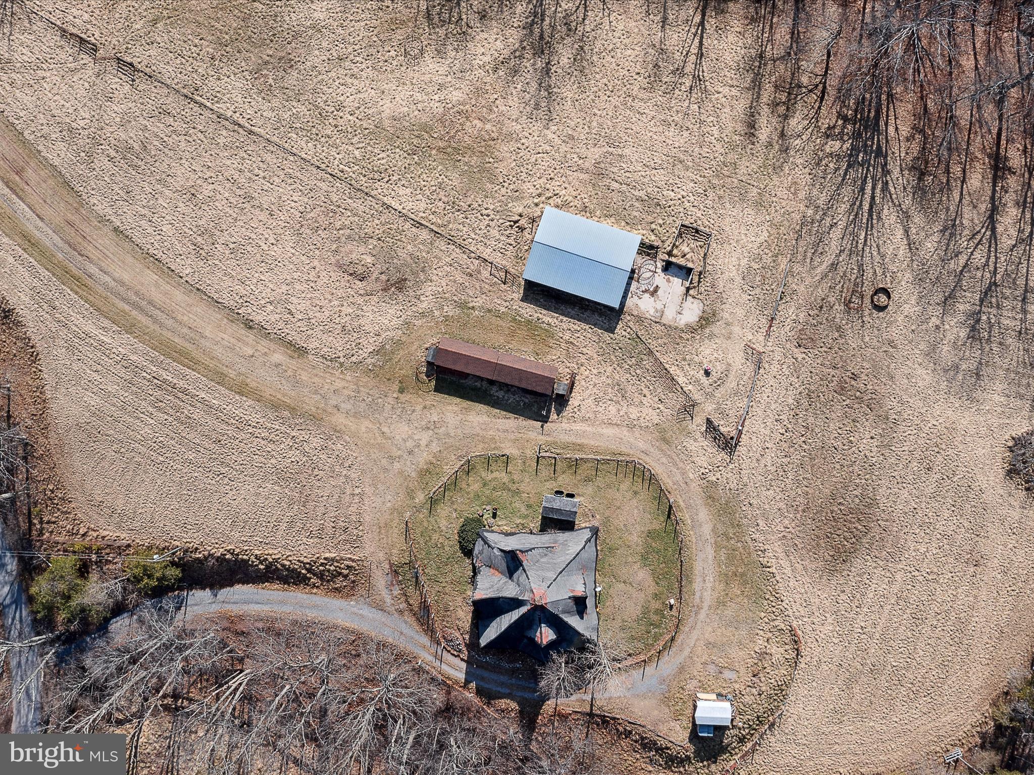 2822 Mauzy Road Berkeley Springs, WV 25411 - Photo 50 of 63 Aerial View