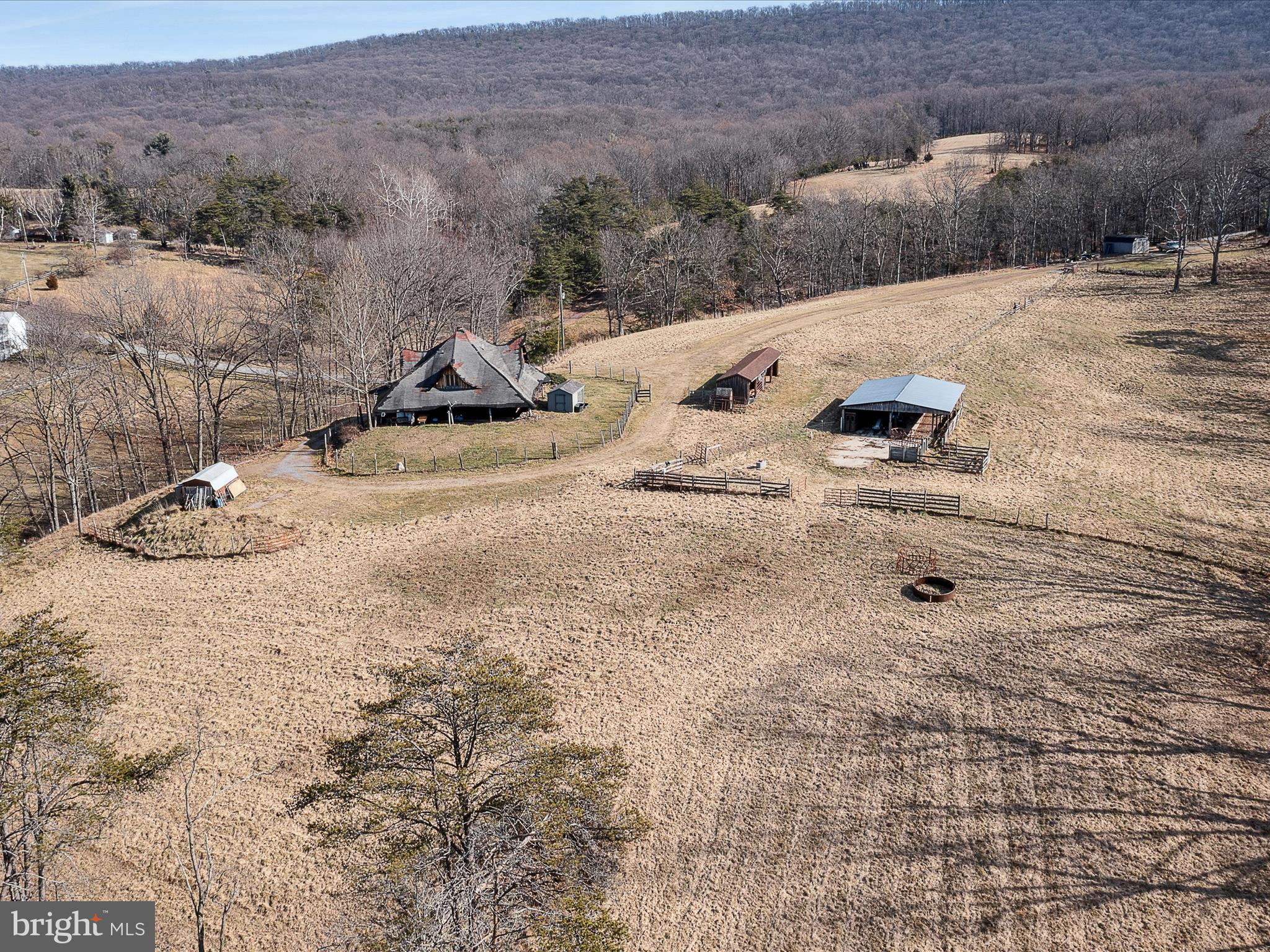 2822 Mauzy Road Berkeley Springs, WV 25411 - Photo 52 of 63 Property Aerial