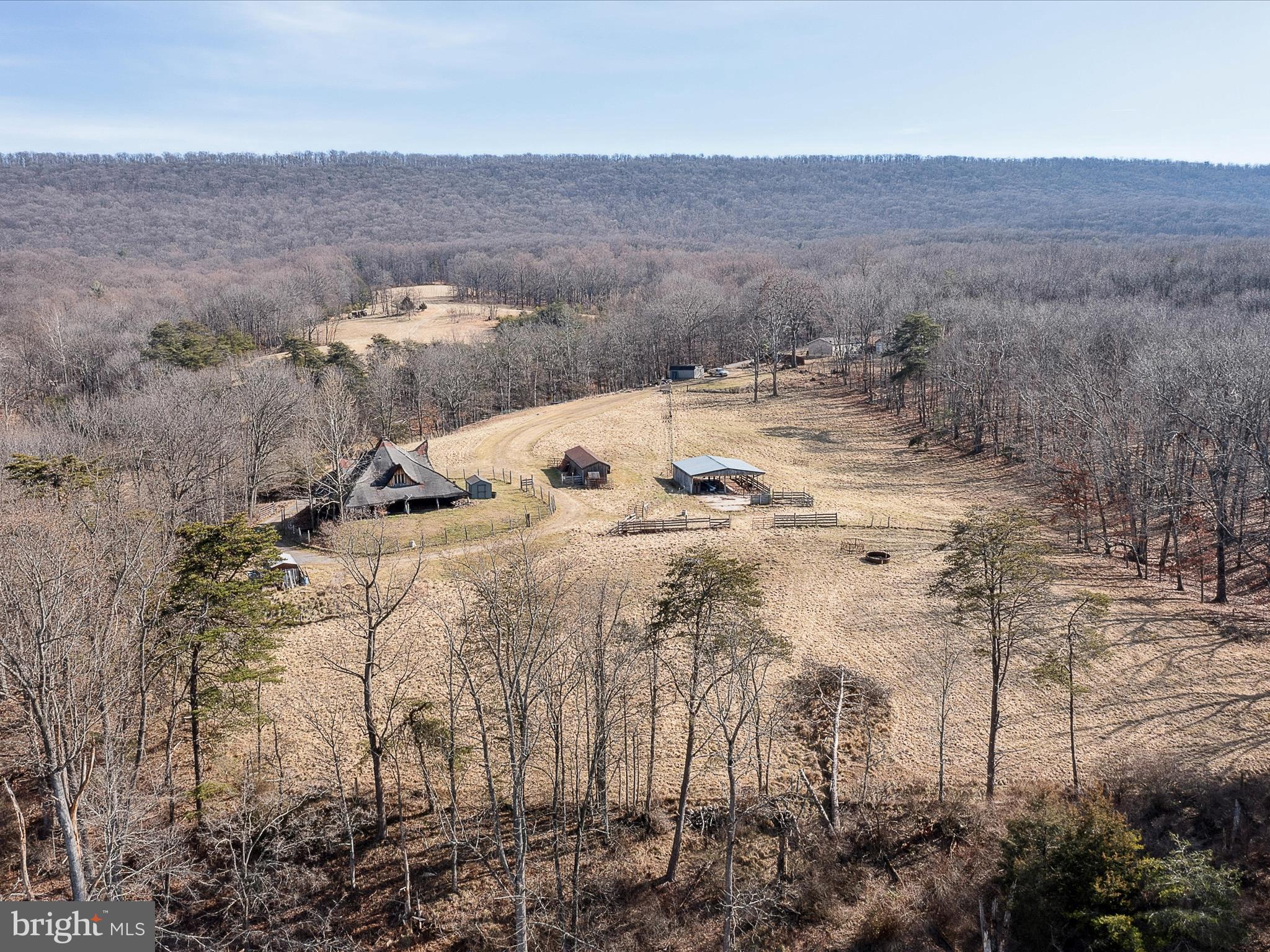2822 Mauzy Road Berkeley Springs, WV 25411 - Photo 53 of 63 Property Aerial