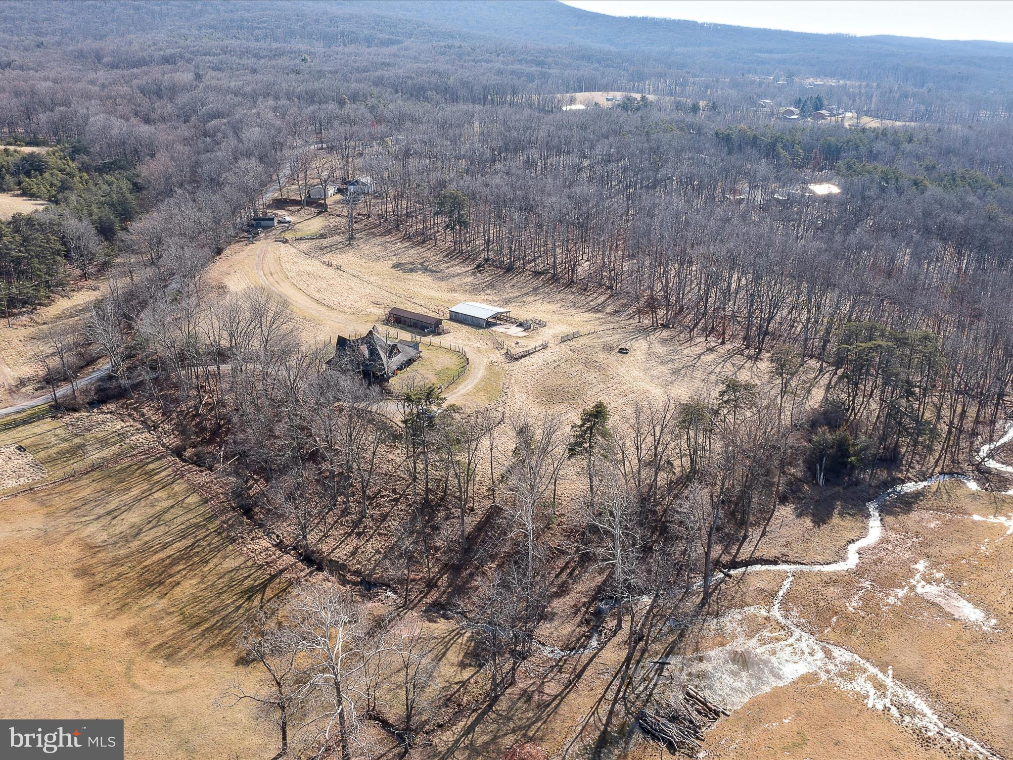 2822 Mauzy Road Berkeley Springs, WV 25411 - Photo 54 of 63 Property Aerial