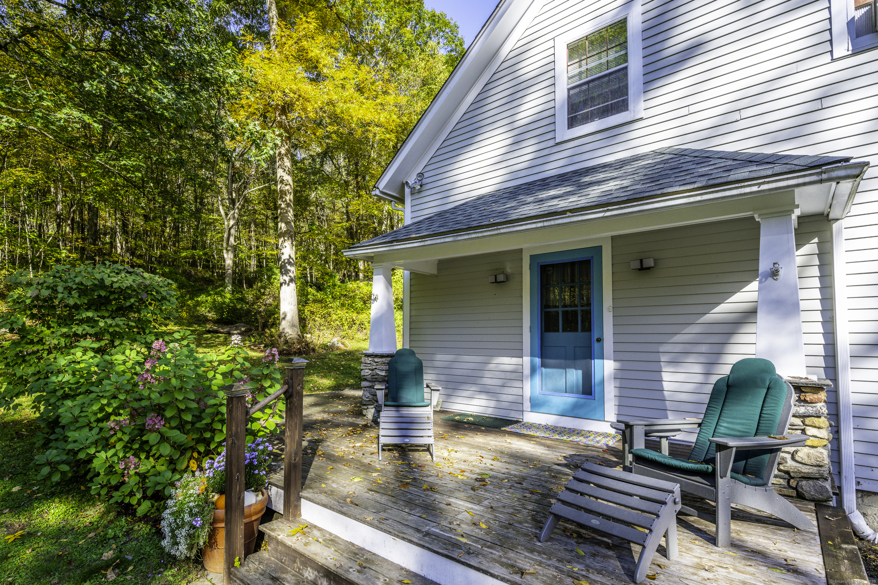 103 Geer Mountain Road South Kent, CT 06785 - Photo 31 of 36 a view of backyard with seating space