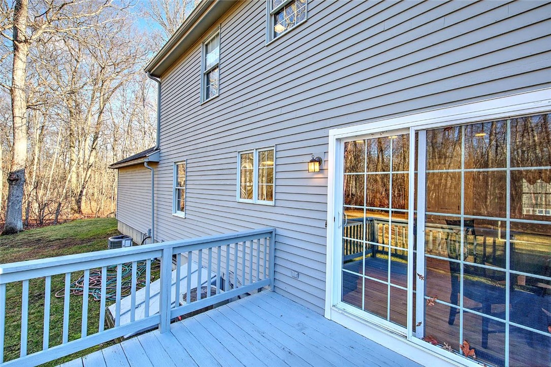 165 Bungy Road Scituate, RI 02857 - Photo 48 of 50 Sliders from kitchen to backyard deck