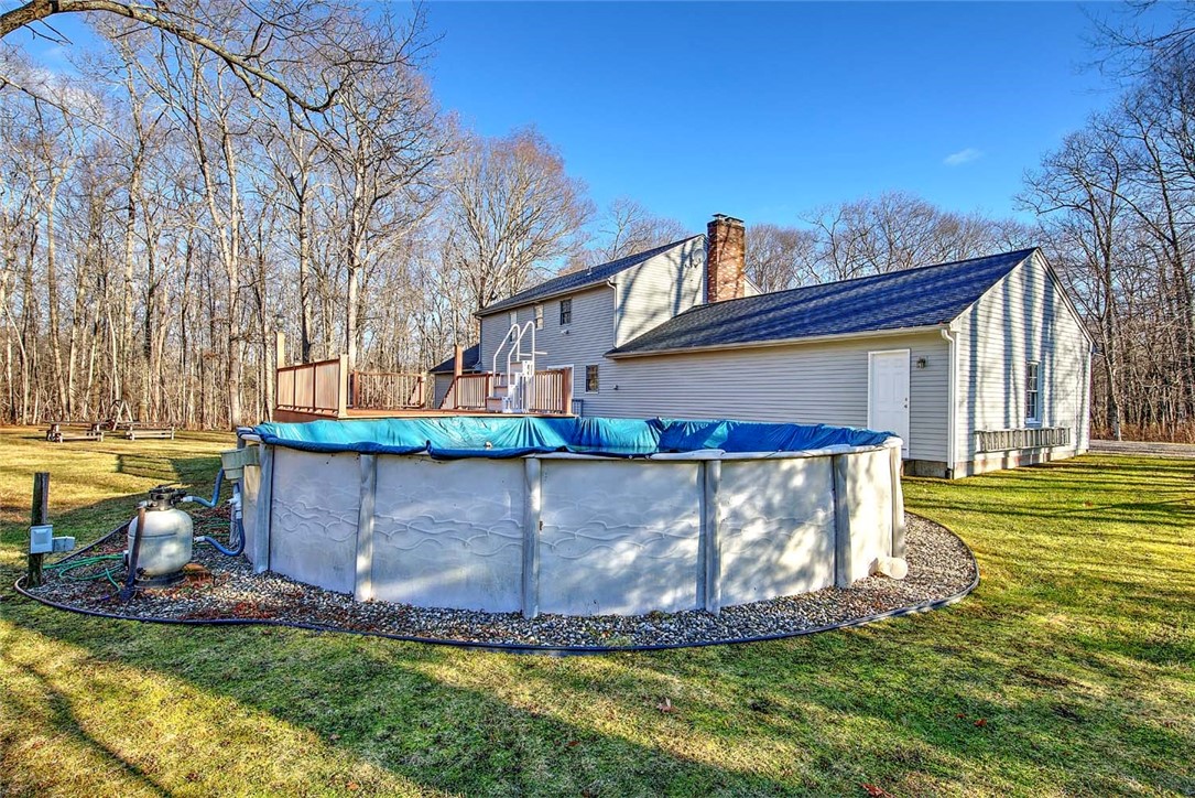 165 Bungy Road Scituate, RI 02857 - Photo 50 of 50 Backyard above ground pool
