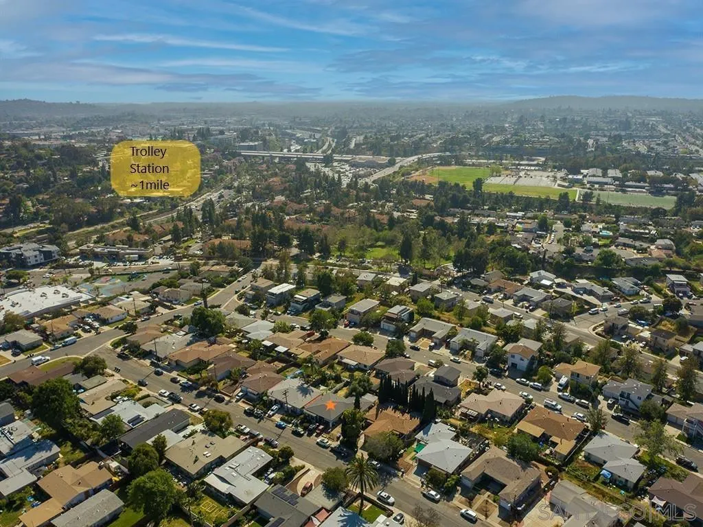 6060 Nancy Drive La Mesa, CA 91942 - Photo 8 of 9 an aerial view of residential building with parking space