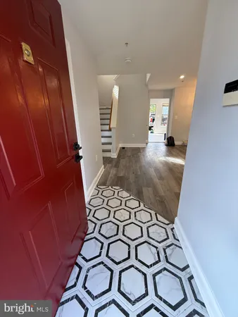 a view of an entryway