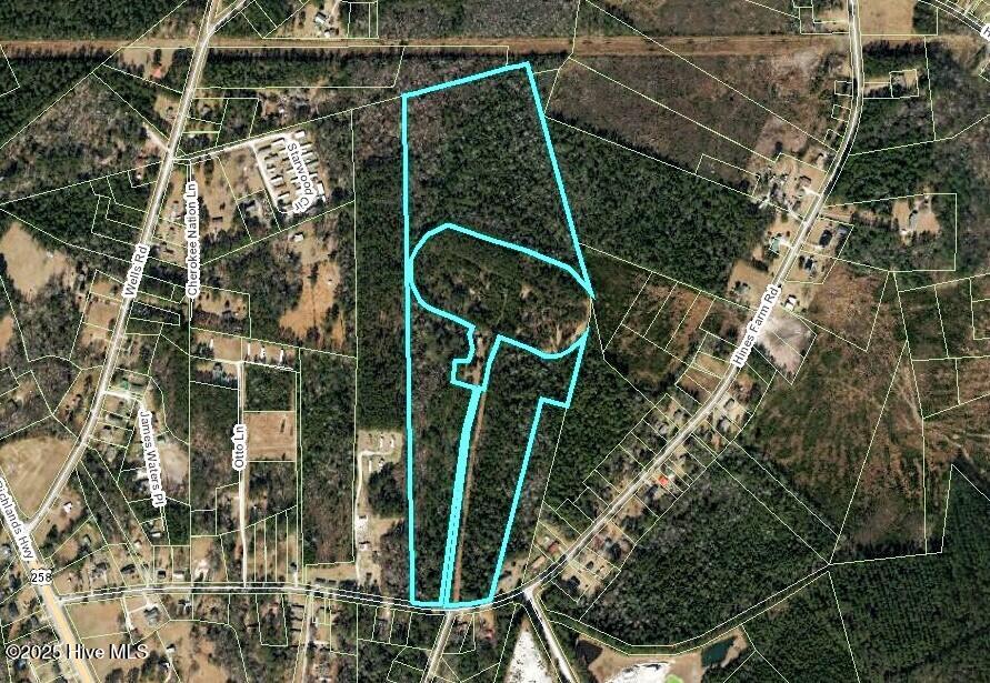 0 Hines Farm Road Jacksonville, NC 28540 - Photo 3 of 3 Tax Map