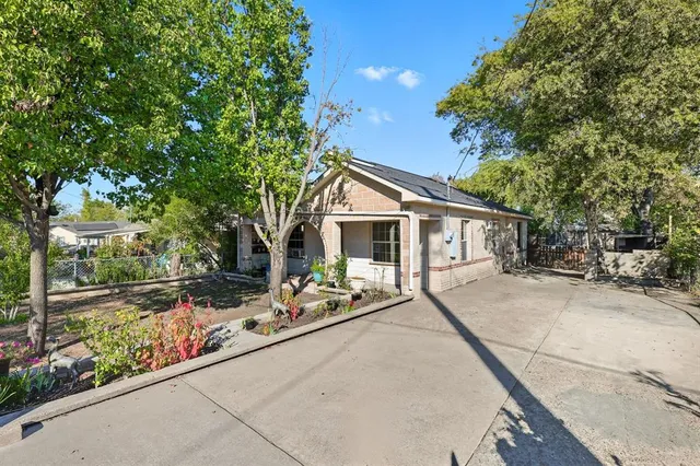a view of house and front of house