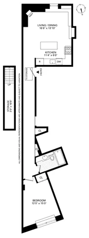 $969,000 | 260 West 10th Street, Unit 2E | West Village