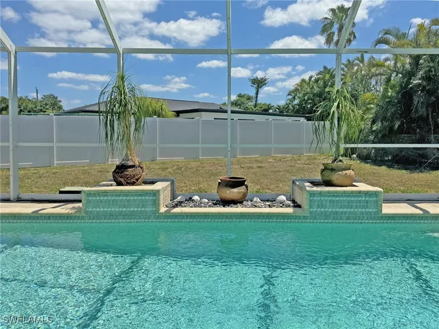 a house with a garden space