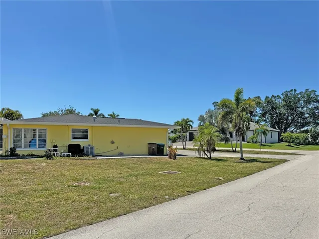 a view of outdoor space with trees