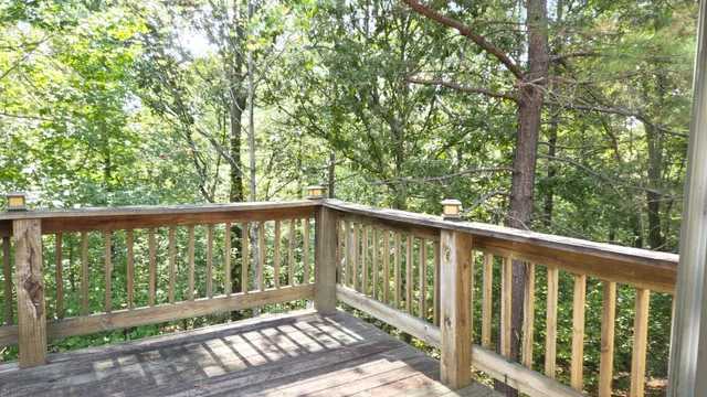 a view of a livingroom with an empty space