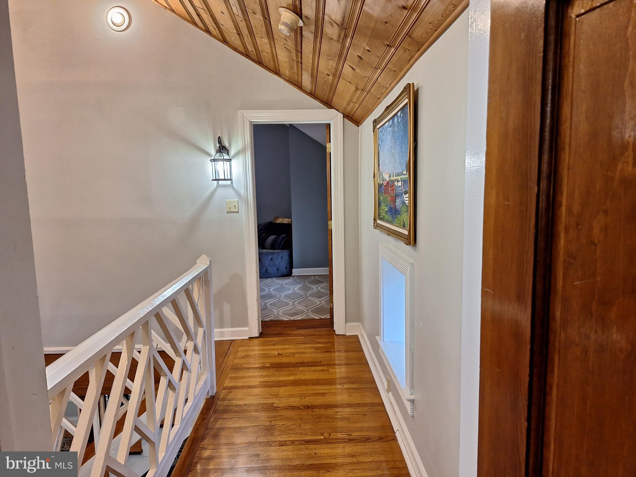 2254 Winchester Road Delaplane, VA 20144 - Photo 21 of 50 a view of hallway with wooden floor