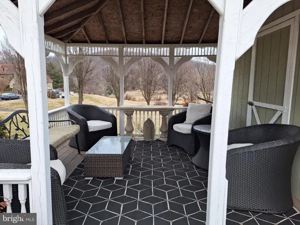 a front view of a house with balcony