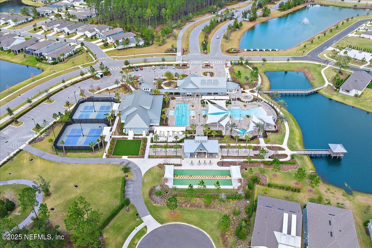 110 Fly Line Drive St. Johns, FL 32259 - Photo 25 of 65 an aerial view of residential houses with outdoor space and parking
