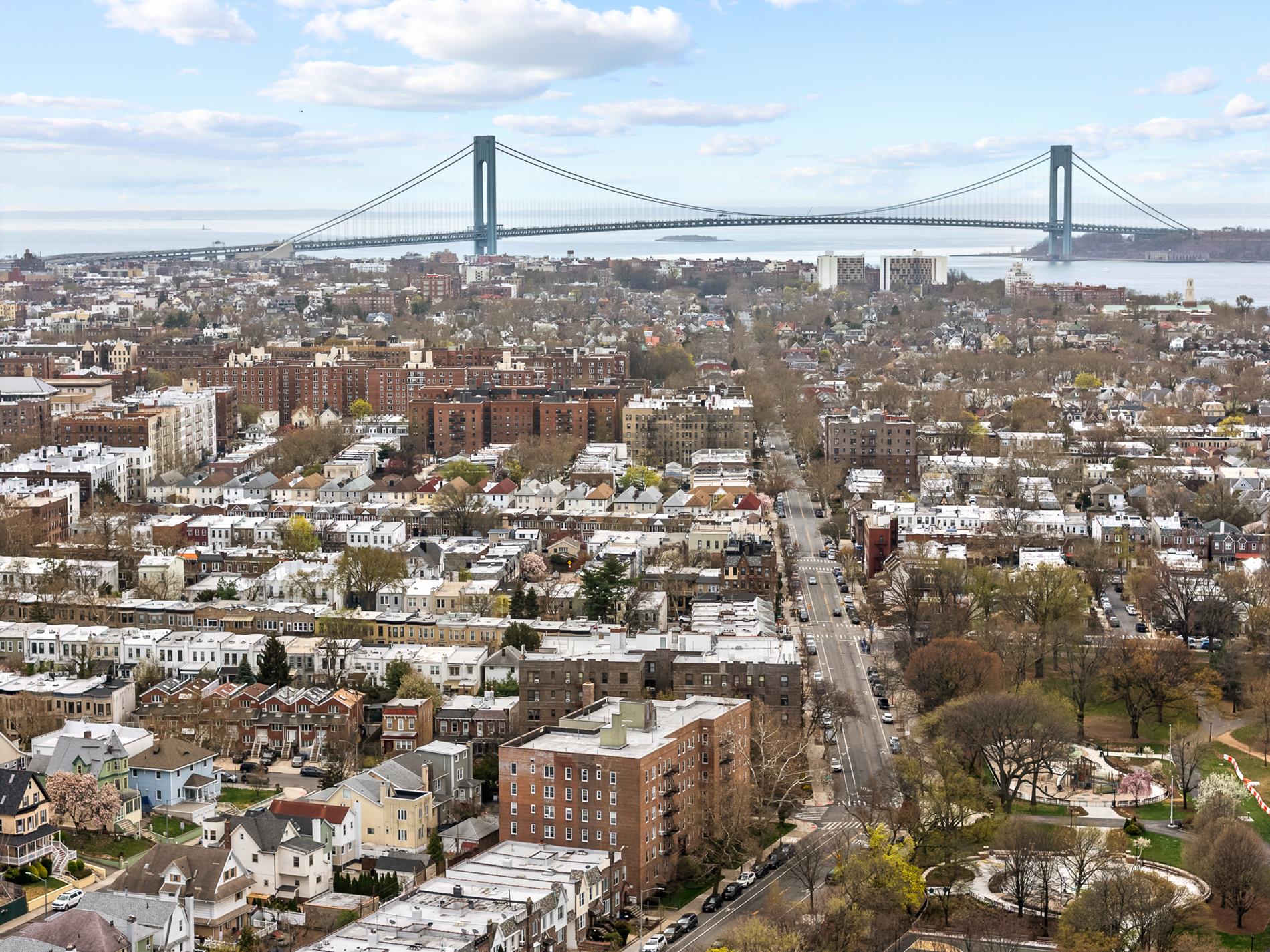 6665 Colonial Road, Unit 5D Brooklyn, NY 11220 - Photo 16 of 18 an aerial view of a city