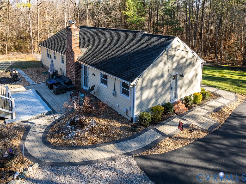 20903 Matoaca Road Petersburg, VA 23803 - Photo 23 of 42 a view of a house with backyard