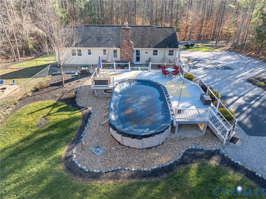 20903 Matoaca Road Petersburg, VA 23803 - Photo 28 of 42 an aerial view of a house with outdoor space