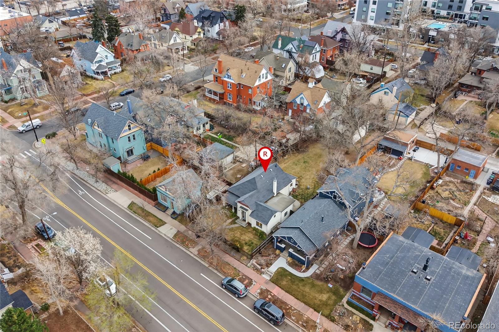352 Bannock Street Denver, CO 80223 - Photo 37 of 43 an aerial view of a city