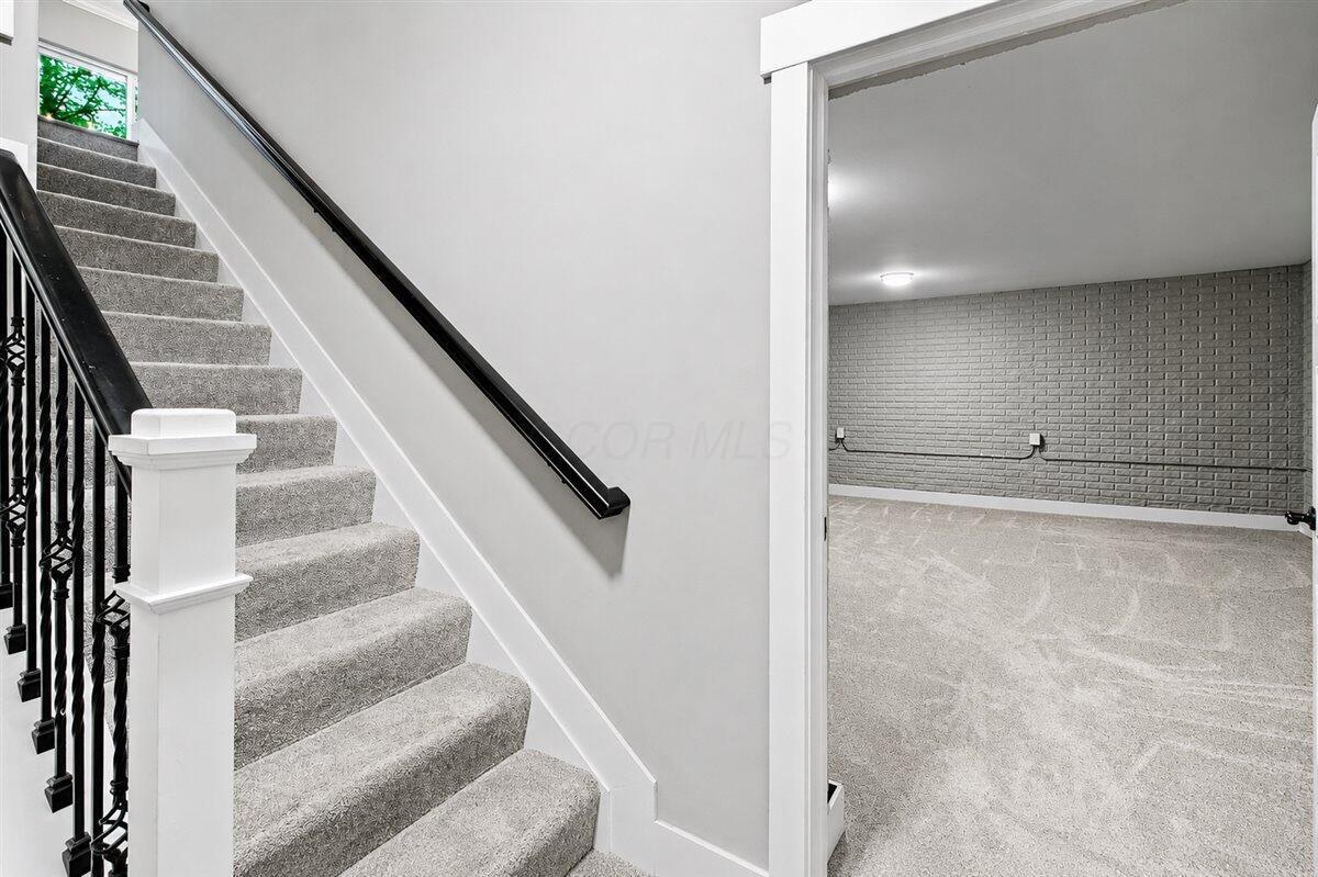 176 East Weber Road Columbus, OH 43202 - Photo 36 of 47 36-36-Lower Staircase