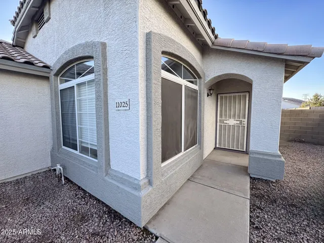 a view of front door of a house