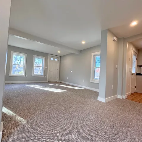 a view of livingroom and window