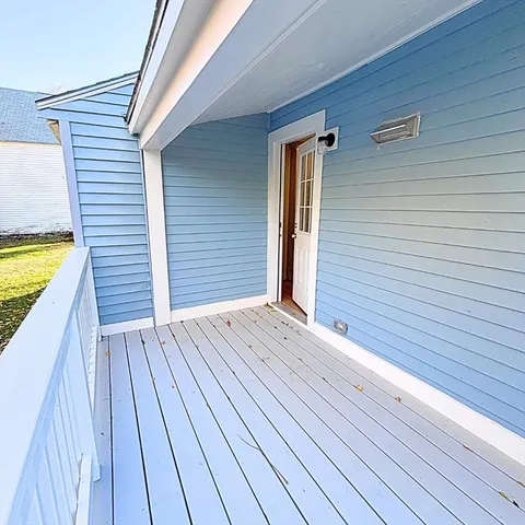 a view of wooden floor