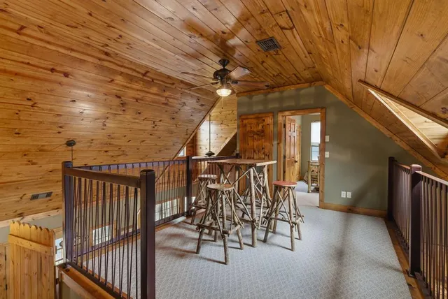 a view of entryway livingroom and hall