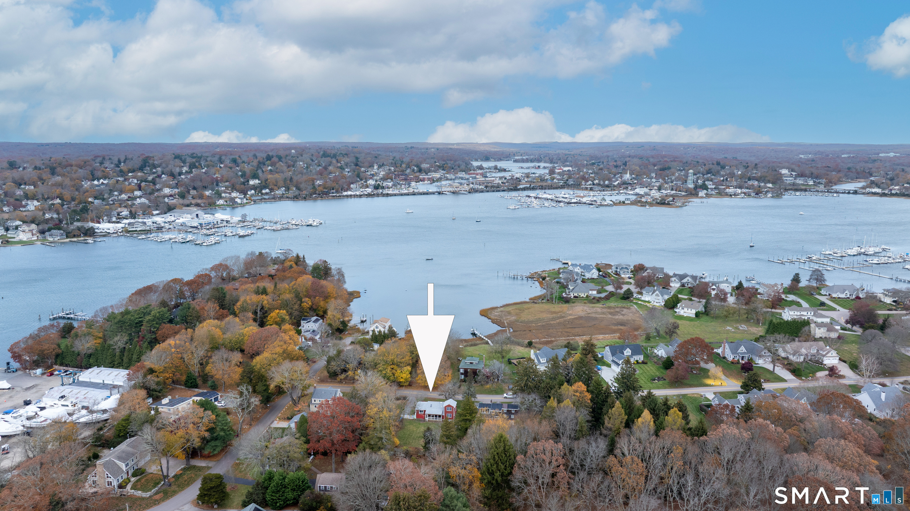 105 Old North Road Stonington, CT 06355 - Photo 1 of 1 Looking North to downtown Mystic
