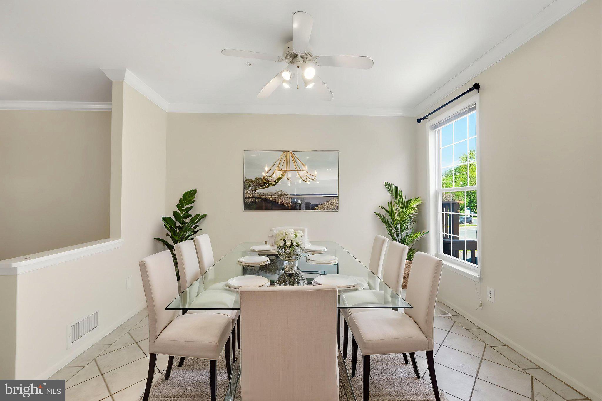9702 Athletic Way Gaithersburg, MD 20878 - Photo 11 of 29 a dining room with furniture and window
