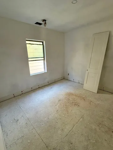 a view of a room with window