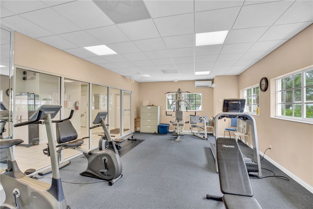 532 7th Square Southwest, Unit 101 Vero Beach, FL 32962 - Photo 31 of 33 a view of a room with gym equipment