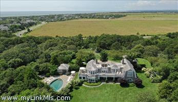 3 Katama Bay View Road Edgartown, MA 02539 - Photo 50 of 50 a view of a house with a ocean view