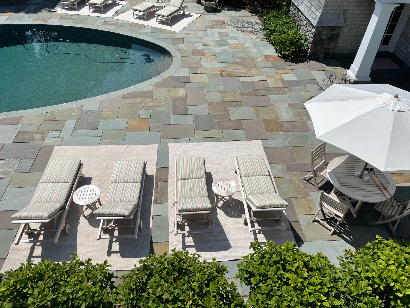 3 Katama Bay View Road Edgartown, MA 02539 - Photo 10 of 50 an aerial view of a house with a yard and trees