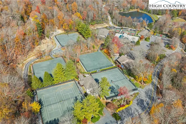 a view of city and mountain